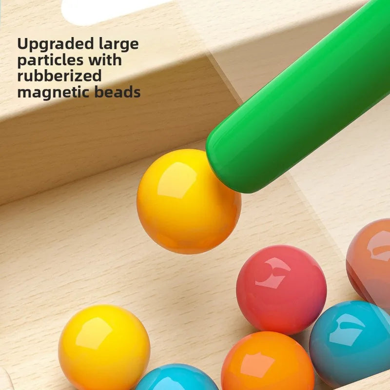 Magnetic Color and Number Maze Learning Education Toys Color Matching Montessori Toys Toys Concentration Training for Child Gift